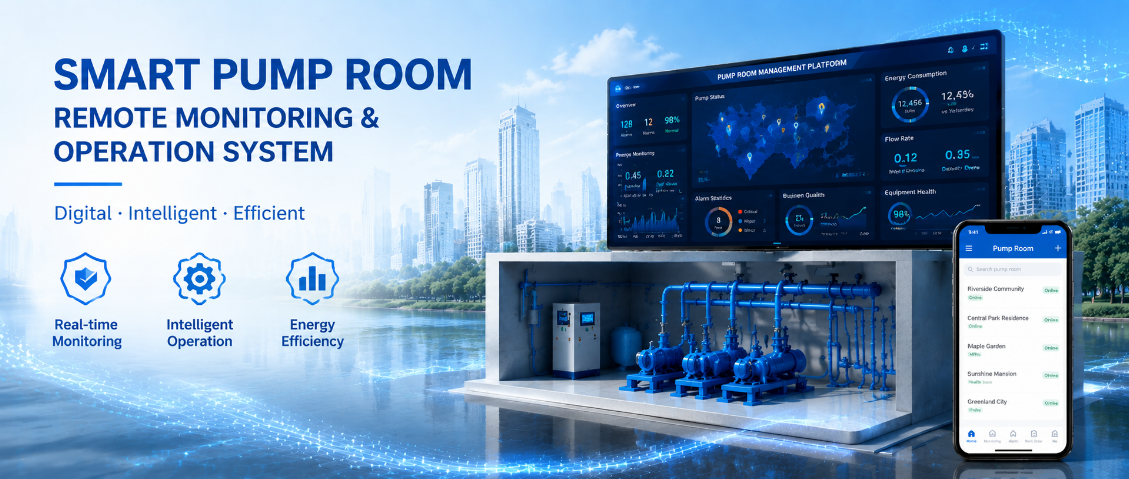 Intelligent Retrofit Solution for Secondary Water Supply Pump Rooms