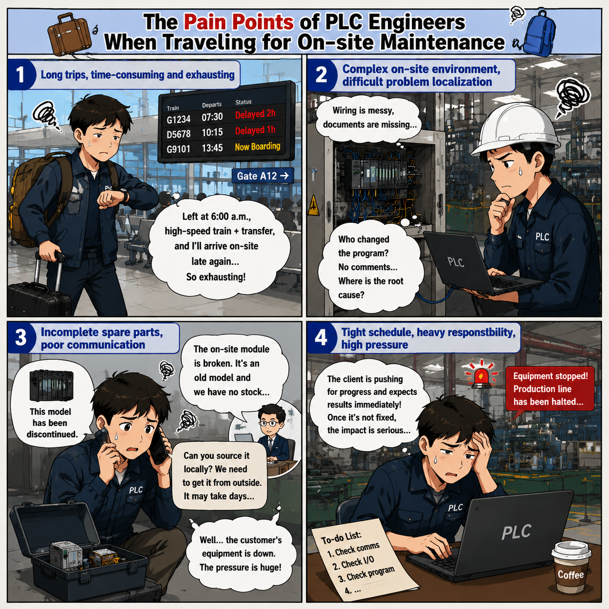 PLC Remote Maintenance Gateway Application Scenarios